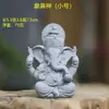 Ornamento de besta suíça imitação de pedra azul ornamentos de elefante para paisagismo de aquário micro paisagem decoração pequena de tartaruga corajosa estilo chinês