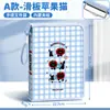 Bolsa para Documentos, Bolsa para Armazenamento de Provas com Prancheta Embutida, Bolsa de Tecido de Grande Capacidade, Bolsa Portátil Transfronteiriça Gato Maçã para Documentos Atacado