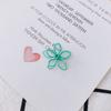 Acessórios de jóias DIY atacado pétalas de cor dupla flores ocas Coringa pequeno simples acessórios de jóias de orelha