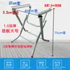Frete Grátis Pernas de Mesa de Jantar Suporte de Mesa Dobrável Simples Estrutura de Mesa Grande para Barraca de Comida Pernas de Mesa de Ferro Aço Inoxidável He Zhi Zhang