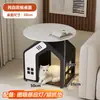 Cama para Gatos Multifuncional Integrada Creativa, Combinación de Mesa de Café y Sofá con Mesa de Té de Piedra Ultra-Cristal, Diseño Minimalista Moderno