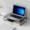 Suporte para Gabinete de Computador de Mesa com Rodízios Suporte para Gabinete Base Elevatória para Escritório Casa Bandeja Prateleira de Armazenamento