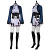 Anime Mayordomo Negro cos Ropa Gato Azul Mismo Ropa de cosplay Gato Azul Cheongsam Estilo Hermana Real Ropa COS Completa
