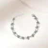 Cadena Cubana Hip-Hop Europea y Americana de Acero Inoxidable Retro Pulsera Personalizada Nicho Hombres y Mujeres Chapado en Oro Accesorios de Joyería Venta al por Mayor