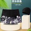 Traje de baño para hombre moda para gordito bóxer sexy holgado multicolor opcional traje de baño para hombre gorro de natación aguas termales venta al por mayor