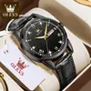 Venta al por mayor de relojes de la marca Oulisi para dropshipping, relojes de cuarzo con diamantes, calendario dual, relojes luminosos para mujer, relojes para hombre de Tiktok