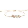 Pulsera de grava caliente transfronteriza verano irregular cruda parafina trenzada pulsera punto a largo plazo