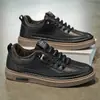 Zapatos de Cuero con Forro de Terciopelo Nuevos de Invierno Cómodos Transpirables para Hombres de Negocios Superficie Suave Suela Suave Cuero Suave Deportivos Ligeros Modernos