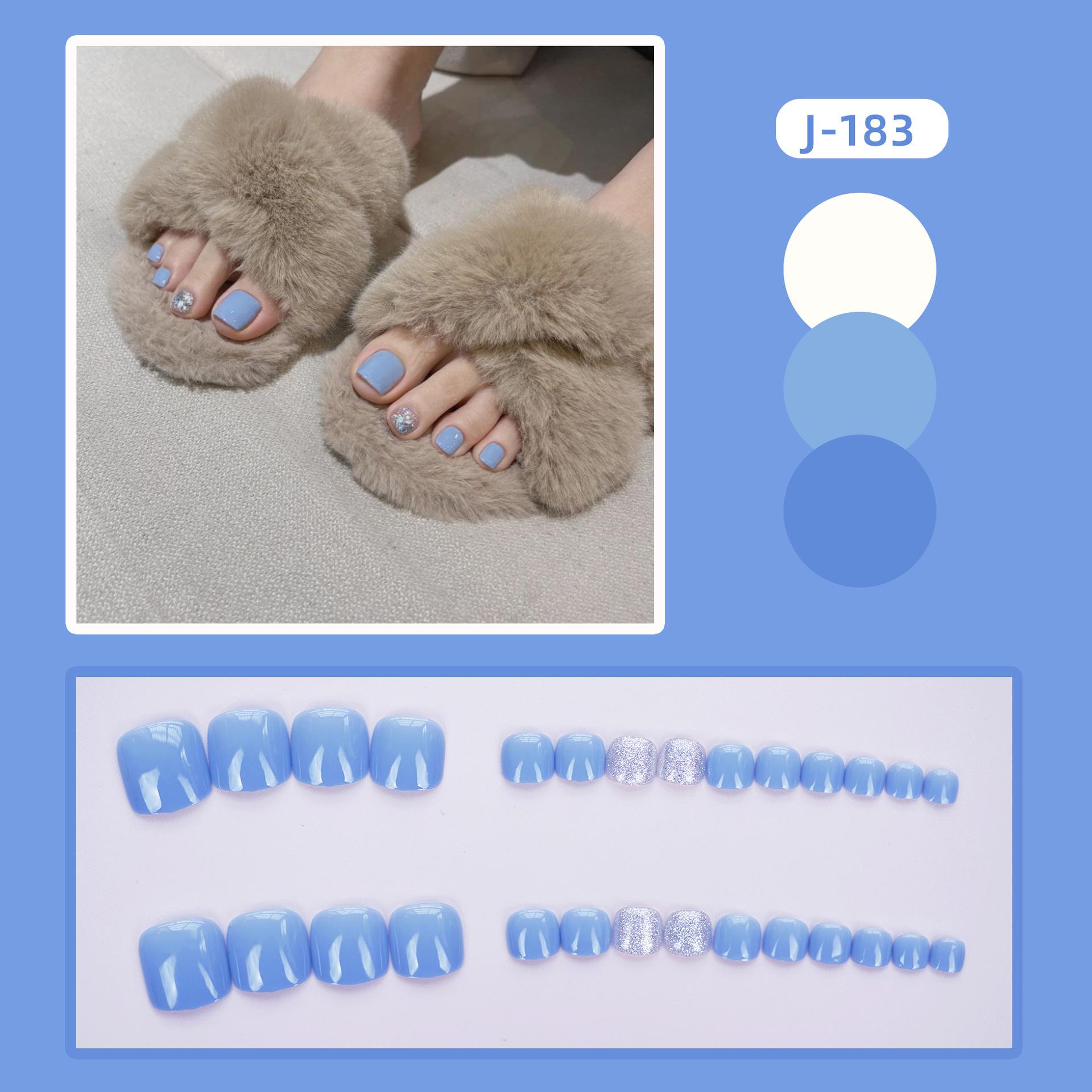 脚J-183天蓝银闪2