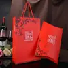Bufanda Roja China Reunión Anual Reunión de Estudiantes Set de Bufandas Bordado con Logo Impresión Regalo Bufanda Roja Grande