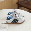 Zapatos para Niña 2026 Nuevo Primavera Niños Princesa Der-Xun Zapatos Suela Suave Casual Niña Deportivos Niños Medianos y Grandes Zapatos de Skate