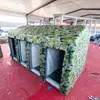 Fabricante Personalizado Barraca de Banheiro de Emergência ao Ar Livre Individual Múltiplas Pessoas Vestiário ao Ar Livre Banheiro Construção Rápida