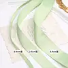 Cinta de Satén de Poliéster Engrosada Coreana Lazo Hecho a Mano Cinta Material para Pasador de Pelo DIY para Niñas Accesorios para el Cabello Empaquetado