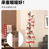 Perchero de Madera Maciza de Pie, Colgador de Ropa Grueso para Uso en Interiores en Casa junto a la Cama, Perchero Minimalista Vertical de Madera de Haya para Almacenamiento