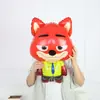 Globos de Papel de Aluminio de Zootopia Nick el Zorro y Judy la Coneja Dibujos Animados Globo Infantil Decoración de Fiesta Accesorios