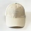Sombreros de Primavera/Verano 2026 para Hombres y Mujeres Estilo Coreano Bordado de Letras de Moda Gorra de Béisbol Sombrero de Sol para Viaje Gorra Casual de Pico de Pato en Stock