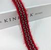 Nuevo de otoño 1.5CM terciopelo de visón pelo estilo pequeño cinta DIY accesorios para ropa bufanda accesorios para sombrero encaje