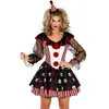 S-XL Halloween Vampiro Circo Zombi Payaso Cos Disfraz de Actuación Traje para Fiesta Temática de Obra de Teatro