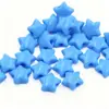 Cuentas Acrílicas de Color Sólido Estrella Estrella de Cinco Puntas Cuentas Sueltas DIY Joyería Hecha a Mano Accesorios Colgantes Material Acrílico