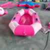 Banana boat de neve brinquedo inflável gangorra equipamento de parque aquático infantil pato banana 3 pessoas