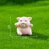 Adorno colgante de capibara, figura de animal para acuarios, muñeco de gato pequeño, decoración DIY, adorno para coche