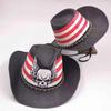 Sombrero de vaquero de copa dura, sombrero de playa, nuevo sombrero de verano, sombrero de paja panamá para hombres y mujeres, sombrero de copa, sombrero de vaquero occidental americano