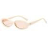 Gafas de sol ovaladas de estilo retro europeo y americano con diseño de uñas de arroz, para exteriores, protección UV, para conducir, para mujeres, gafas de sol transfronterizas