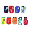 Ropa para Perros Edición Verano con Ventilador Camiseta Temática Copa Mundial 2026 Ropa para Mascotas Pequeña Mediana Grande Camiseta Uniforme de Fútbol