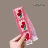2026 Novo Estilo Parque Fresco Floral Tricô Franja Patch Feminino Estilo Mori Fita Mágica Faixa de Cabelo Organizador de Patches de Cabelo