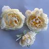 Cabeça de flor de peônia artificial Headdress Hanfu cabeça de flor decoração de cabeça para fotografia flor rosa caixa de flores flor artificial atacado e varejo
