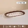 Conjunto de tigela e prato de cerâmica retrô bicolor feito sob medida, um conjunto de jantar luxuoso e de alta qualidade, um novo design perfeito para decoração de casa e como presente de inauguração de casa
