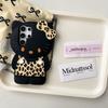 Funda Popular de Silicona con Estampado de Leopardo y Gato KT para Teléfono Móvil Samsung S25/24Ultra S23/22Plus Exportación a