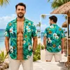 Camisas Hawaianas Florales de Manga Corta para Hombre al por Mayor para Vacaciones en la Playa, Tops para Hombre, Soporte para Camisas Personalizadas OEM