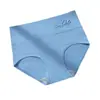Ropa interior para mujer talla grande transfronteriza con etiqueta de lavado en inglés, Bragas de algodón 100% de cintura alta, Venta al por mayor de estilo europeo y americano popular