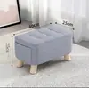 Fornecedor de Fabricantes: Banquinhos de Tecido Domésticos, Sala de Estar, Quarto, Banquinhos para Bebê, Banquinhos Baixos para Troca de Sapatos em Shopping Centers