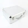 Fornecimento preferencial de caixa de alumínio de fábrica caixa de liga de alumínio branco-prata caixa de ferramentas de alumínio portátil caixa para equipamentos de instrumentos