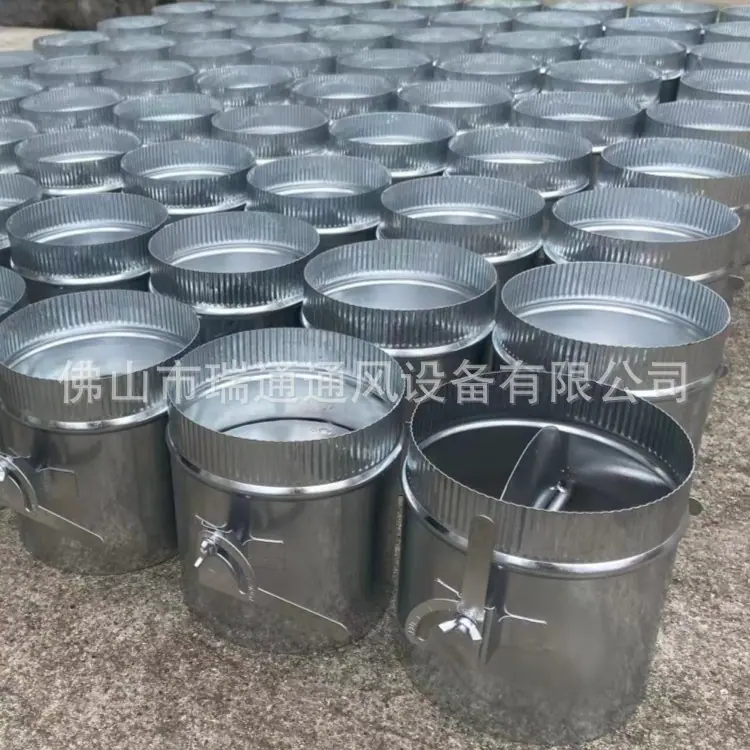 带皱褶手动风阀 (19)