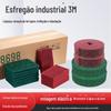 Rolo de Esponja de Aço Industrial 3m, Pano de Polimento de Metal de Aço Inoxidável, Pano Escovado Espessado, Rolo de Esponja de Aço, Pano de Polimento de Aço Inoxidável