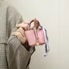 H Mini Cesta de Legumes Bolsa Pingente Pingente de Espelho Retrovisor de Carro Pingente de Chaveiro Fone de Ouvido Criativo Fofo