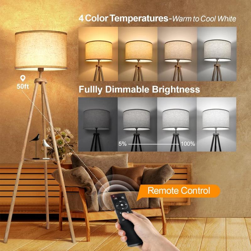 OUTON LED Floor Lamp Dimmable 