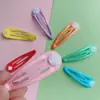 Estilo Coreano Gota de Aceite 5cm Pinza de Gota de Agua Pinza Bb con Soporte Pasador Color Caramelo Material para Joyería Hecha a Mano DIY Accesorios de Pinza Inferior
