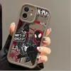 Marvel Homem-Aranha É Adequado para Iphone17 Legal 16Promax Capa de Celular Apple 15 Transfronteiriço 14 Nicho 13