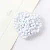 Cuentas Redondas de Color Sólido Acrílico para Niños DIY Hecho a Mano Material para Abalorios Cuentas de Color Primavera Cuentas de Color Caramelo Cuentas Dispersas Venta al por Mayor