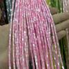 Concha natural de agua dulce tubo redondo 3 * 5 mm cuentas sueltas semiacabadas hechas a mano DIY pulsera aretes accesorios de joyería al por mayor