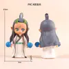 Nezha Aobi Decoração de Bolo Criança Demônio Terceiro Príncipe Personagem Mítico Hot Wheels Decoração de Bolo de Aniversário Infantil Plug-in