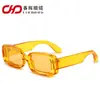 2026 Nuevas Gafas de Sol Cuadradas de Moda Europeas y Americanas Ins Gafas de Sol de Estilo Callejero Tendencia Procesamiento Personalizado