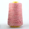 Hilo de Poliéster de Colores para Coser Bolsas, Hilo de Sellado para Máquina de Coser de Bolsos de Mano, Hilo de Sellado para Empaque de Bolsas Tejidas, Hilo para Zongzi, Hilo y Aguja de Alta Resistencia