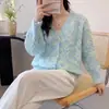 Moda Outono 2026 Estilo Coreano Novo Casaco de Tricô Cardigan Suéter Fresco e Simples para Mulheres Roupa de Outono