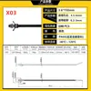 Abraçadeiras de Cabo para Carro Material Nylon Pa66 Várias Especificações Abraçadeiras de Cabo Tipo Cabeça de Avião Abraçadeiras de Cabo para Chicote Abraçadeiras de Cabo Autotravantes com Dente Reversível