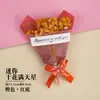 Dia dos Namorados Mini Ginásio Flores Secas Buquê Pequeno Enfeites para Bolo de Aniversário Decoração de Festa Festival Tanabata Plug-in Presente